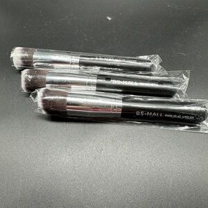 BS MALL Black Makeup 3 pc Brush Set